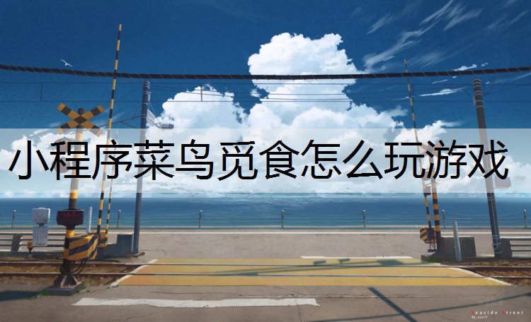 小程序菜鸟觅食怎么玩游戏