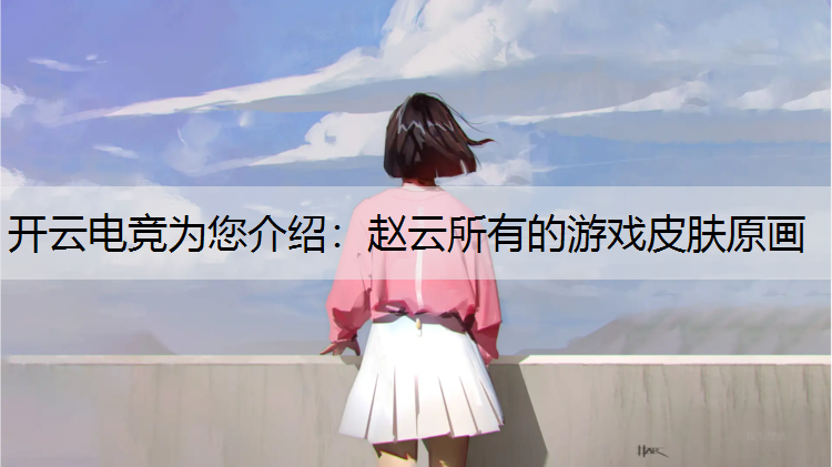 赵云所有的游戏皮肤原画